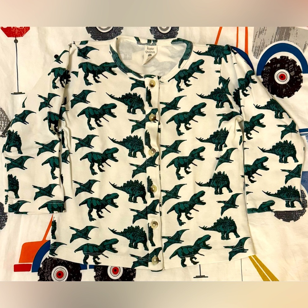 Kate Quinn Dinosaur Cardigan